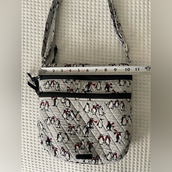 Vera Bradley Quilted Penguin Print Shoulder Bag - Picture 10 of 16
